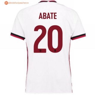 Maillot Milan Exterieur Abate 2017 2018 Pas Cher Maillot Milan Exterieur Abate 2017 2018 Pas Cher