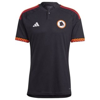 Thailande Maillot AS Roma Third 2023 2024 Noir Thailande Maillot AS Roma Third 2023 2024 Noir