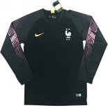 Maillot France ML Gardien 2018 Noir Pas Cher