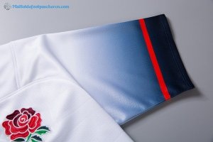 Maillot Rugby Angleterre Domicile 2017 2018 Blanc Pas Cher