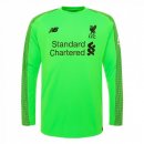 Maillot Liverpool Exterieur Manga Larga Gardien 2018 2019 Vert Pas Cher