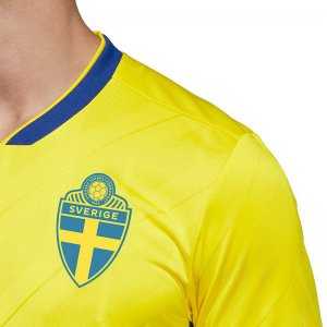 Maillot Suède Domicile 2018 Pas Cher