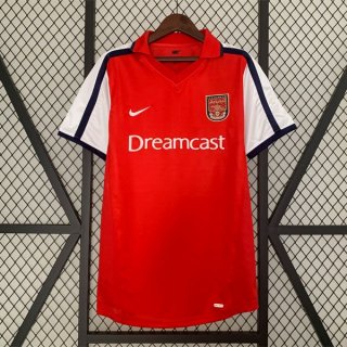 Thailande Maillot Arsenal Domicile Retro 2001 2002