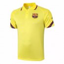 Polo Barcelona 2020 2021 Jaune Pas Cher