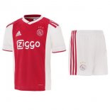 Maillot Ajax Domicile Enfant 2018 2019 Rouge Pas Cher