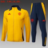 Survetement Manchester United 2025 2026 Jaune
