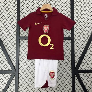 Maillot Arsenal Domicile Retro Enfant 2005 2006 Maillot Arsenal Domicile Retro Enfant 2005 2006
