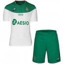 Maillot Saint étienne Domicile Enfant 2019 2020 Blanc Pas Cher