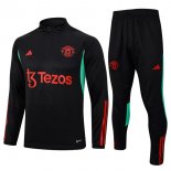 Training Manchester United 2024 Noir Rouge