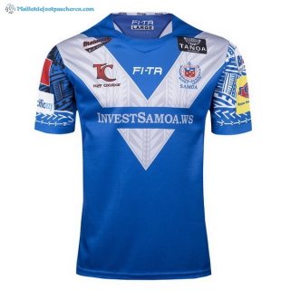 Maillot Rugby Samoa Domicile 2017 2018 Bleu Pas Cher Maillot Rugby Samoa Domicile 2017 2018 Bleu Pas Cher