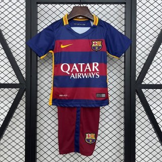 Maillot Barcelone Domicile Enfant Retro 2015-2016 Maillot Barcelone Domicile Enfant Retro 2015-2016