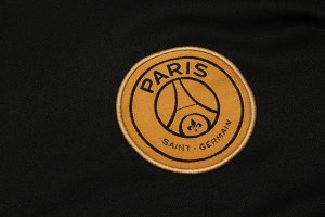 JORDAN Survetement De Laine Paris Saint Germain 2018 2019 Noir Blanc Oro Pas Cher