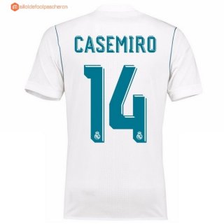 Maillot Real Madrid Domicile Domicile Casamiro 2017 2018 Pas Cher