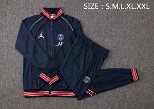 Survetement Paris Saint Germain 2022 Bleu Rouge