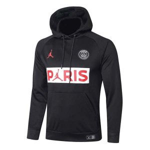 Sweat Shirt Capuche Paris Saint Germain 2022 Noir Blanc