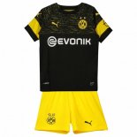Maillot Borussia Dortmund Exterieur Enfant 2018 2019 Noir Pas Cher