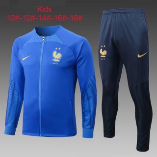 Enfant Survetement France 2023 Bleu 3 Enfant Survetement France 2023 Bleu 3