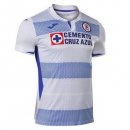 Thailande Maillot Cruz Bleu Exterieur 2020 2021 Blanc Pas Cher