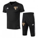 Maillot São Paulo Entrainement Ensemble Complet 2018 2019 Noir Pas Cher