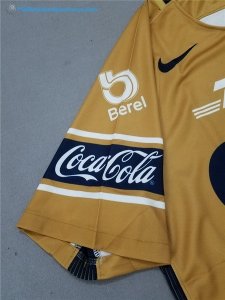 Maillot UNAM Pumas Third 2017 2018 Jaune Pas Cher