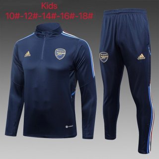 Enfant Survetement Arsenal 2023 2024 Bleu Enfant Survetement Arsenal 2023 2024 Bleu