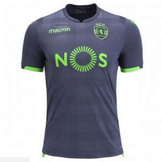 Maillot Lisboa Exterieur 2018 2019 Gris Pas Cher