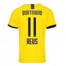 Thailande Maillot Borussia Dortmund NO.11 Reus Domicile 2019 2020 Jaune