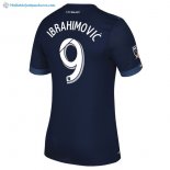 Maillot Los Angeles Galaxy Exterieur Ibrahimović 2017 2018 Noir Pas Cher