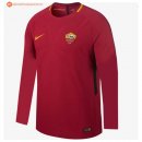 Maillot AS Roma Domicile ML 2017 2018 Pas Cher