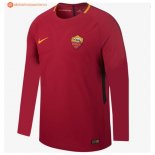 Maillot AS Roma Domicile ML 2017 2018 Pas Cher