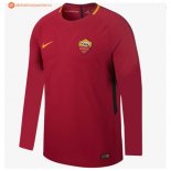 Maillot AS Roma Domicile ML 2017 2018 Pas Cher