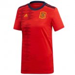 Maillot Espagne Domicile Femme 2019 Rouge Pas Cher