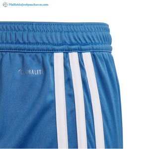 Pantalon Allemagne Domicile Gardien 2018 Bleu Pas Cher