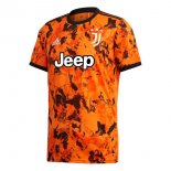 Maillot Juventus Third 2020 2021 Orange Pas Cher