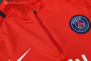 Survetement Paris Saint Germain Enfant 2017 2018 Rouge Bleu Pas Cher