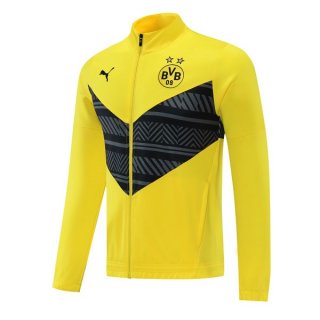 Veste Borussia Dortmund 2022 2023 Jaune Noir Veste Borussia Dortmund 2022 2023 Jaune Noir