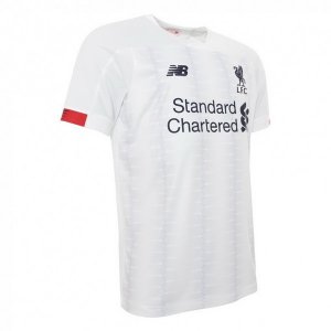 Thailande Maillot Liverpool Exterieur 2019 2020 Blanc Pas Cher