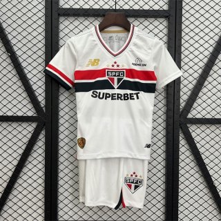 Maillot Sao Paulo Domicile Enfant 2025 2026 Maillot Sao Paulo Domicile Enfant 2025 2026