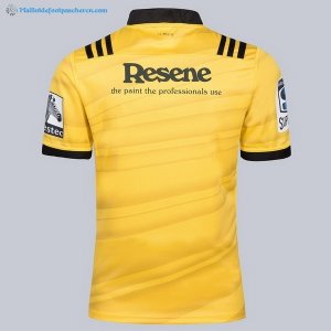 Maillot Rugby Hurricanes Domicile 2018 Jaune Pas Cher