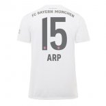 Maillot Bayern Munich NO.15 ARP Exterieur 2019 2020 Blanc Pas Cher