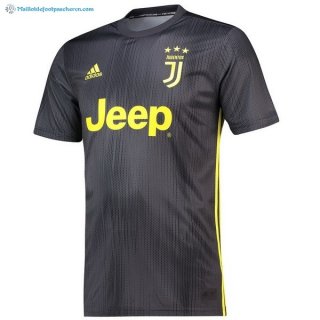 Thailande Maillot Juventus Third 2018 2019 Gris Pas Cher