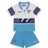 Maillot Lazio Domicile Enfant 2018 2019 Bleu Blanc Pas Cher