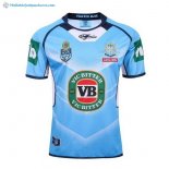 Maillot Rugby NSW Blues Domicile 2017 2018 Bleu Pas Cher