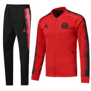 JORDAN Survetement Paris Saint Germain 2018 2019 Rouge Marine Pas Cher