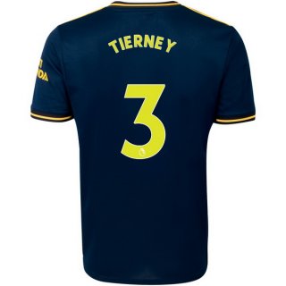 Maillot Arsenal NO.3 Tierney Third 2019 2020 Bleu Pas Cher