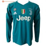 Maillot Juventus Domicile ML Gardien 2017 2018 Pas Cher