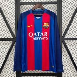Thailande Maillot Barcelone Domicile ML Retro 2014-2015