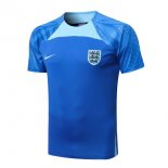 Maillot Entrenamien Angleterre 2022 2023 Bleu