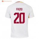 Maillot AS Roma Exterieur Fazio 2017 2018 Pas Cher