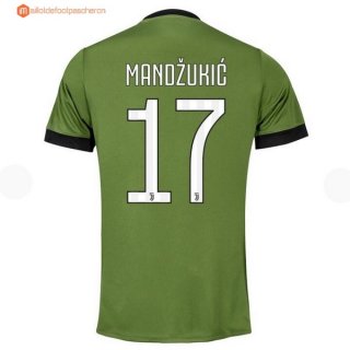 Maillot Juventus Third Mandzukic 2017 2018 Pas Cher